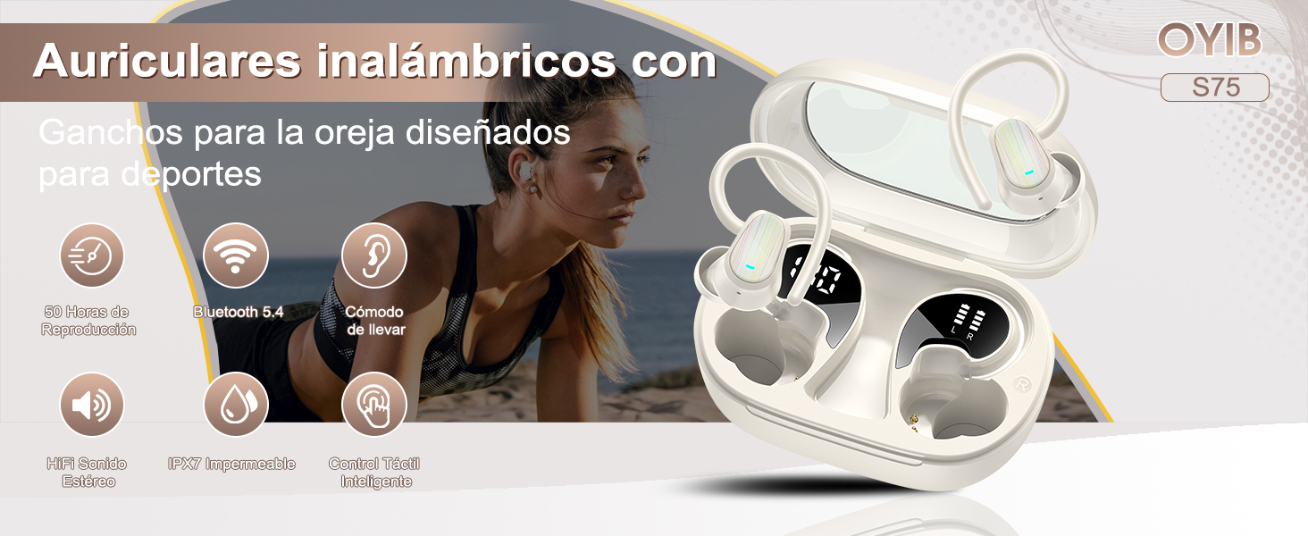 Auriculares inalambricos Deportivos