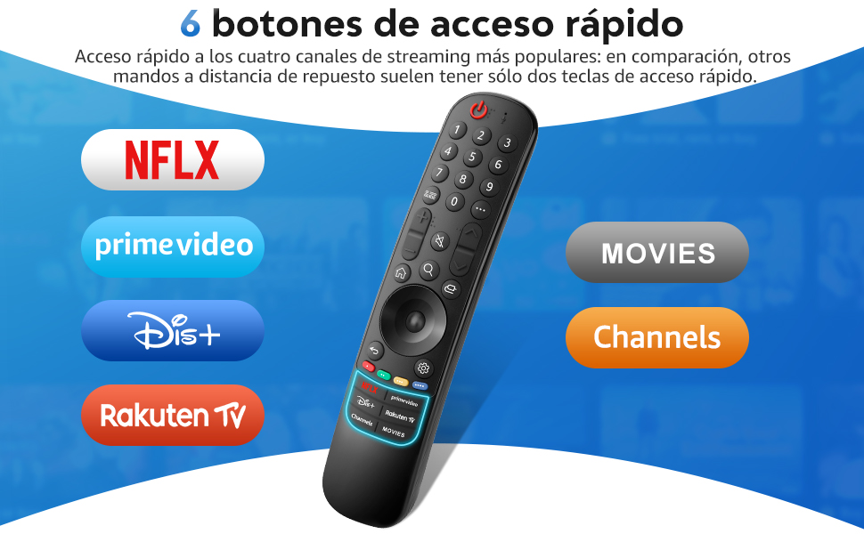 mando televisión lg,mando original lg,mando lg magic control