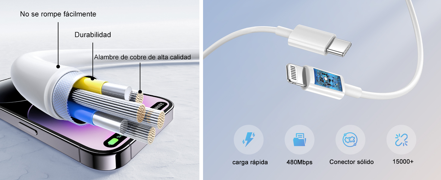 Cargador iPhone