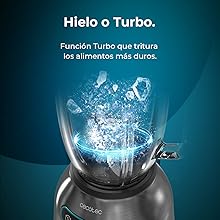 batidora de vaso; batidora americana; batidora de sobremesa; batidora smoothies; batidora Cecotec