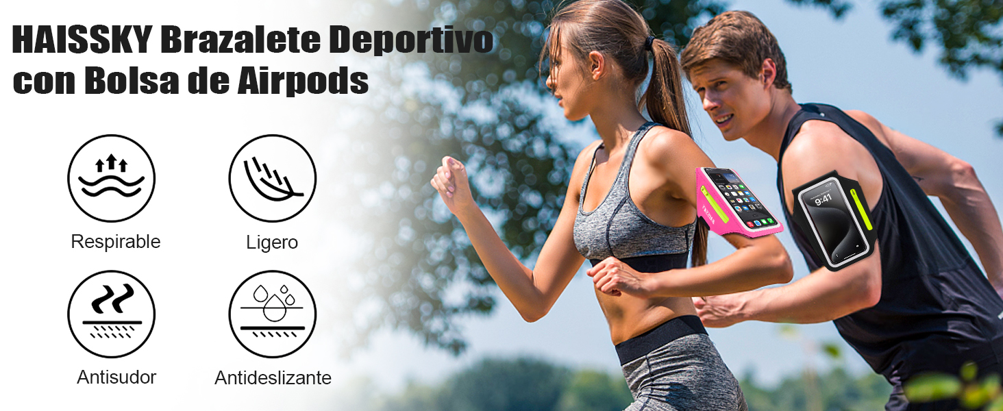 brazalete movil running