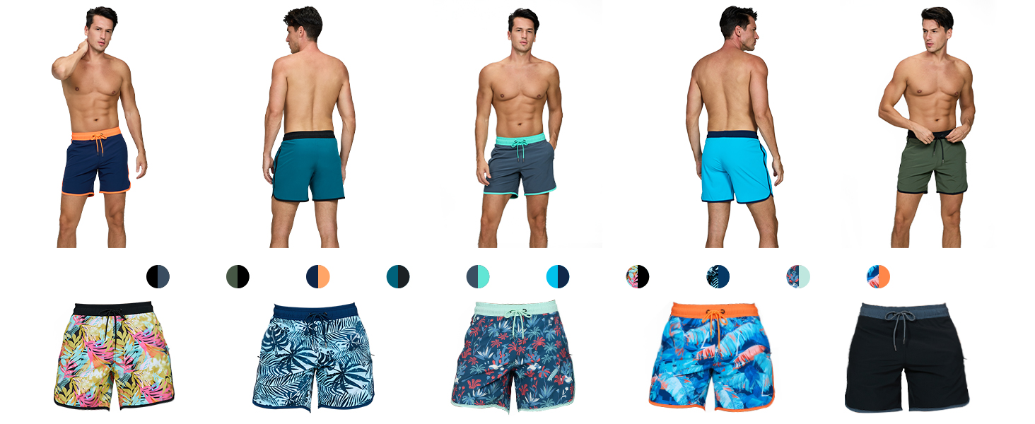 Pantalones cortos de playa para hombre