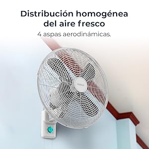 ventilador de pared; ventilador pared; ventilador cecotec; fan; ventilador silencioso; EnergySilence