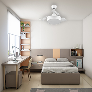 Ventilador techo con luz