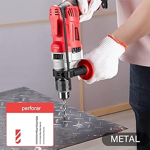 Taladro Percutor Eléctrico TEENO 910W