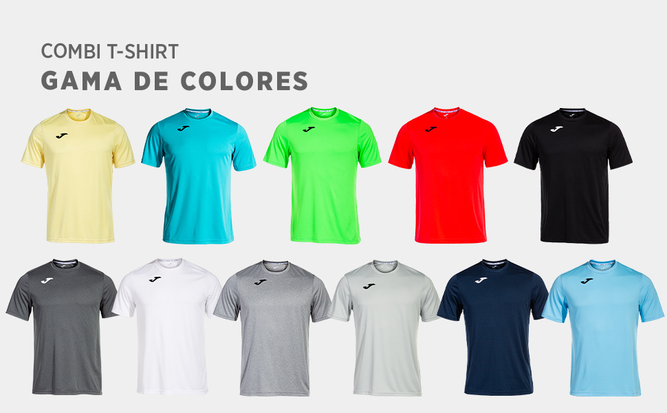 joma hombre gym deporte camiseta manga corta