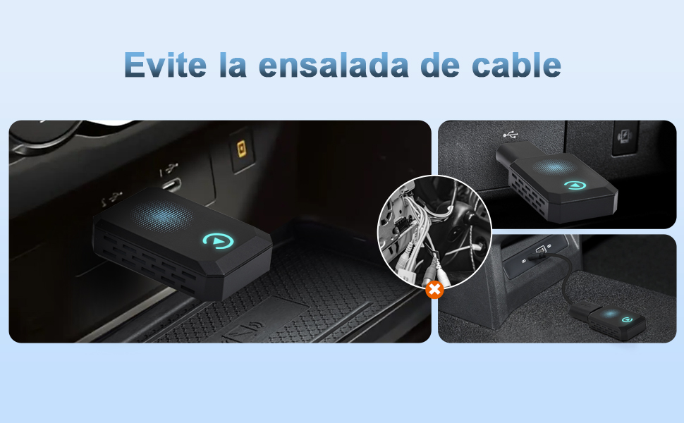 Inalámbricos CarPlay Adapter