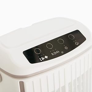 ventilador de hielo ventilador agua pulverizada aire acondicionado