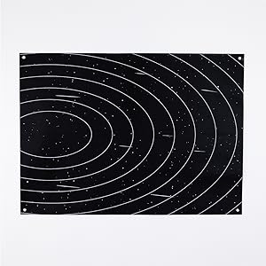 Panel de fieltro del sistema solar para pegar