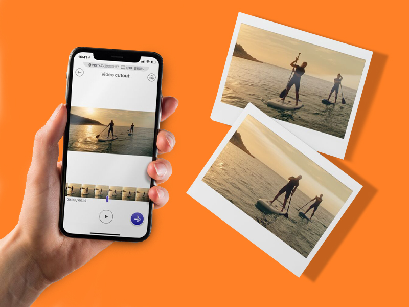 video frame print instax wide link