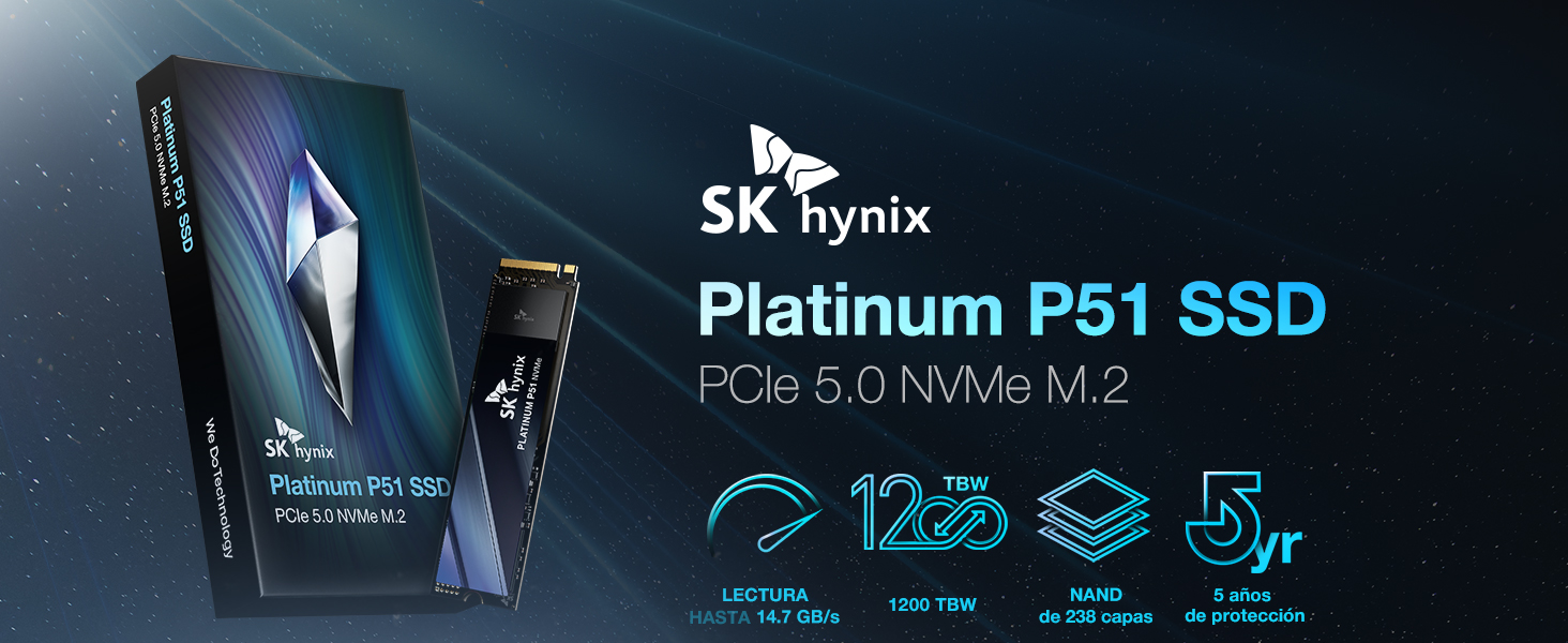 sk hynix platinum p51 internal ssd gen5 nvme pcie