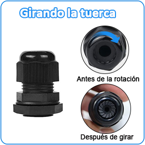 Toma de Corriente de Cable y Tapa Abatible Estancos Exterior Enchufes