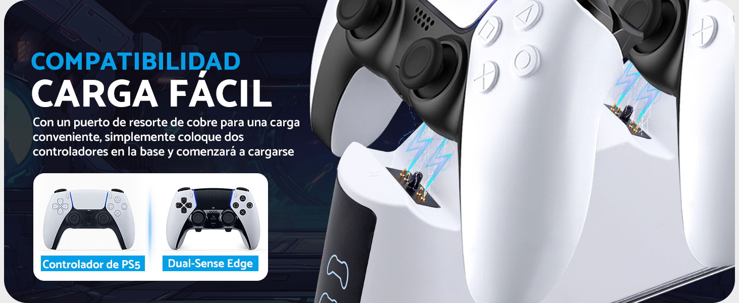 cargador mando para PS5