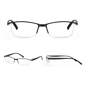 Gafas Presbicia Flexibles Gafas de lectura estilo vintage Anti-reflejantes Anti Fatiga Anti-UV