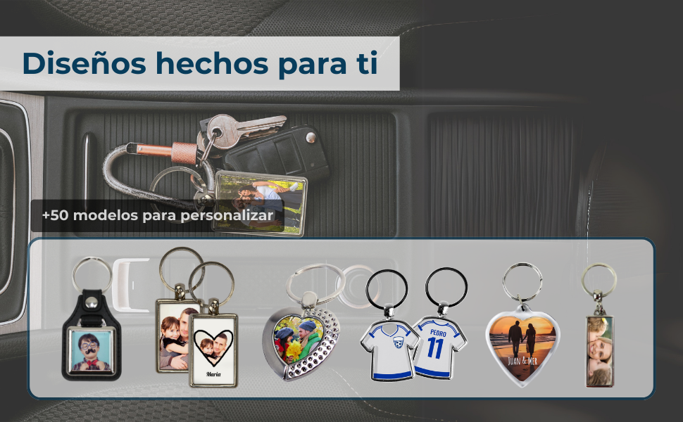 Personalizado Foto y Texto. Llaveros Originales Personalizados. Llaveros Personalizados con Foto