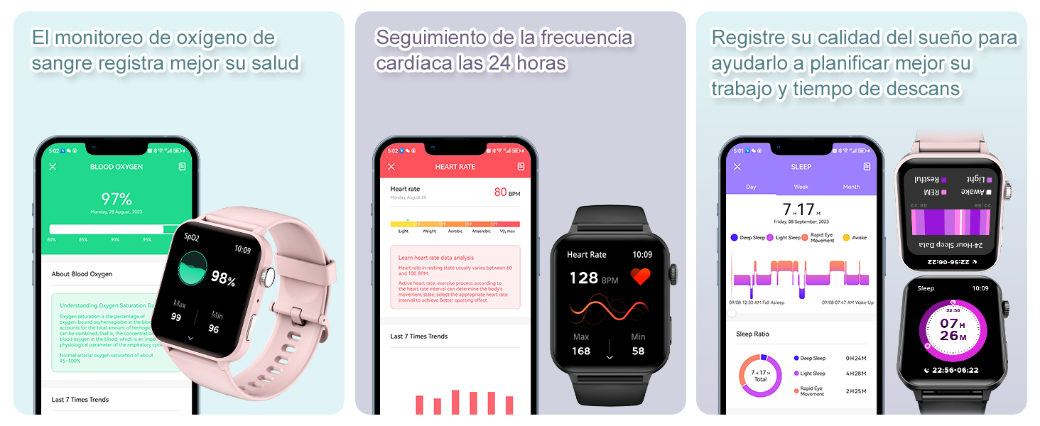 reloj inteligente，reloj inteligente mujer hombre