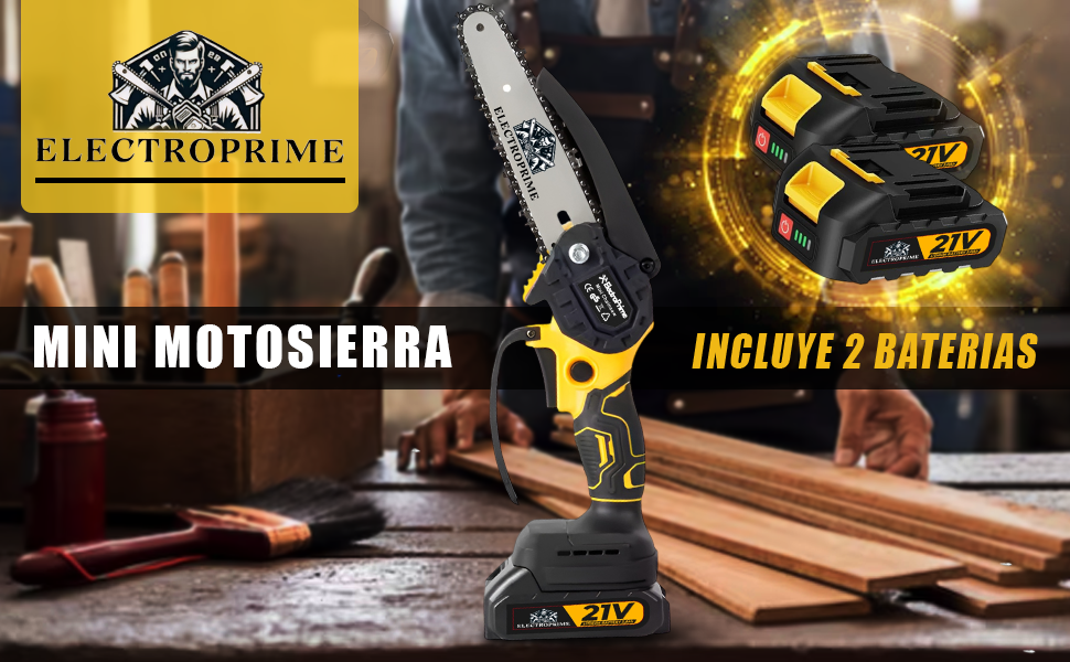 Motosierra Bateria