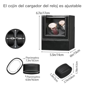 Cajas giratorias para relojes