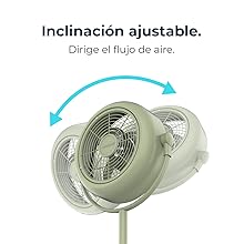 ventiladores de pie; ventilador pie; ventilador portatil; ventilador silencioso; ventilador cecotec