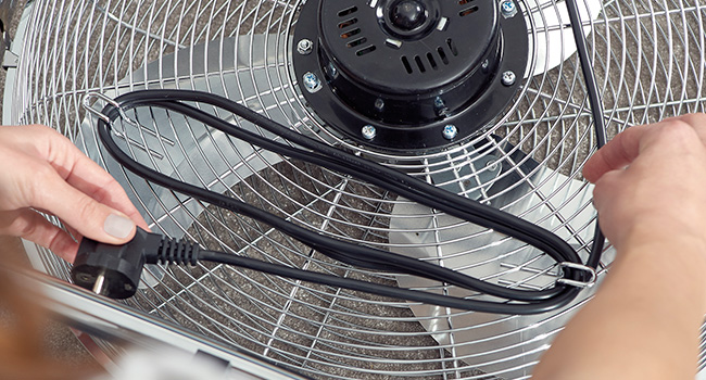 ventilador, ventilador de suelo, ventilador BLACK+DECKER, circulador de aire, ventilador industrial