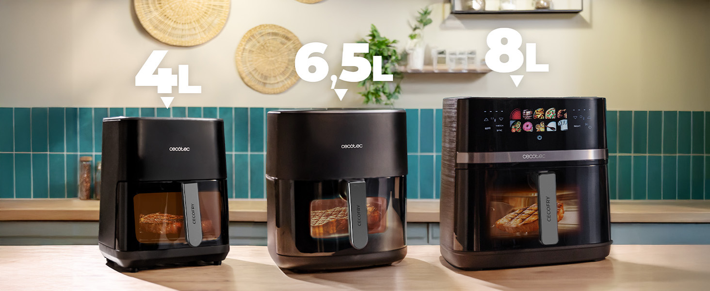 freidora de aire; air fryer; freidora sin aceite; freidora de aire Cecotec; Cecofry; freidora aire