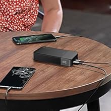 cargador portátil carga rapida batería portatil power bank 20000 mah laptop power bank