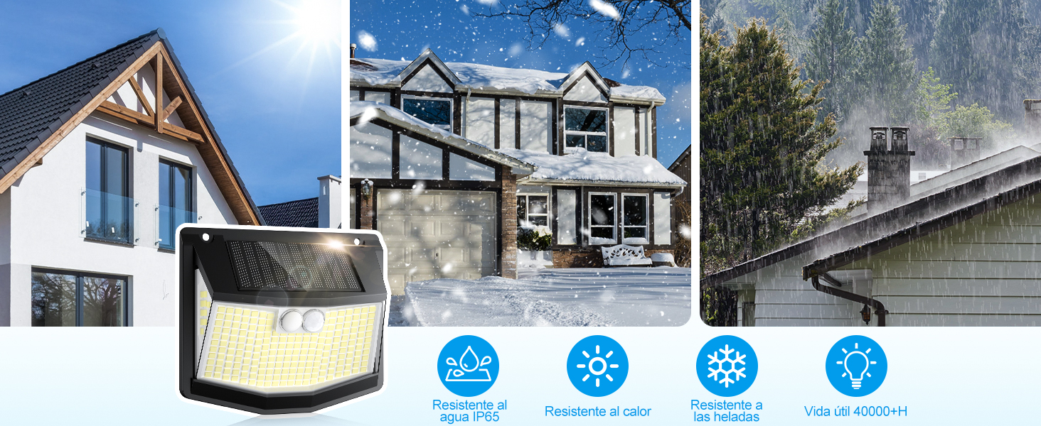 luz solar exterior