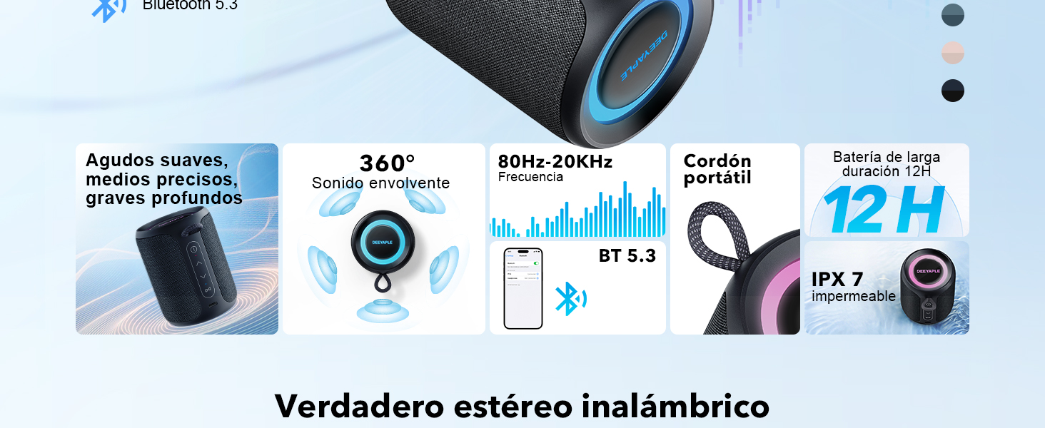 altavoz bluetooth