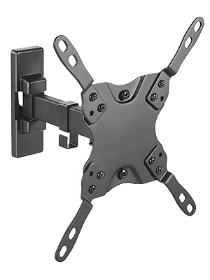 AISENS WT42TSLE-009 - Soporte giratorio, inclinable y nivelable para monitor/TV
