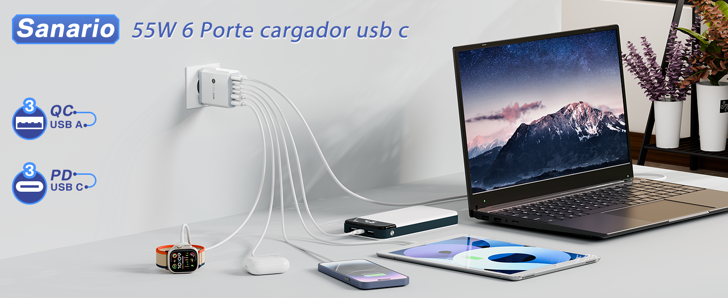 cargador usb c