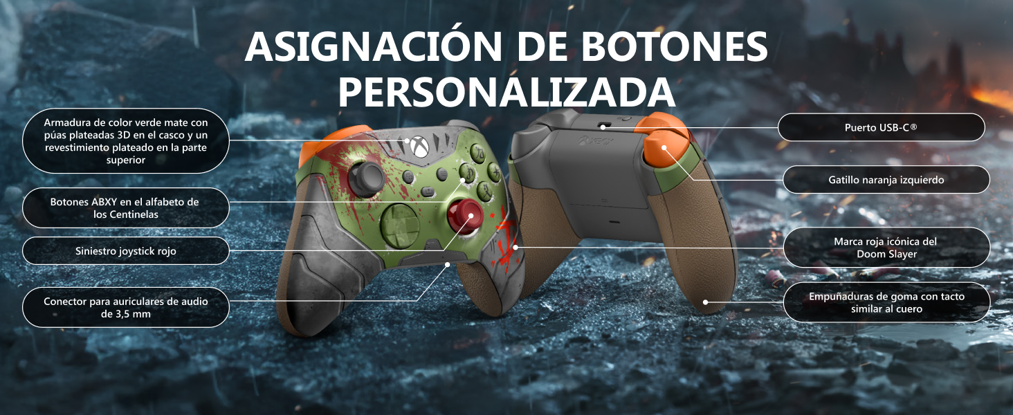 Xbox Wireless Controller DOOM LE