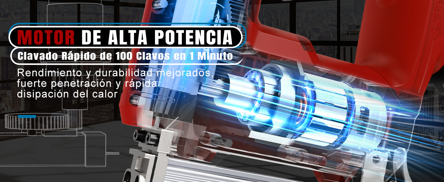clavadora bateria