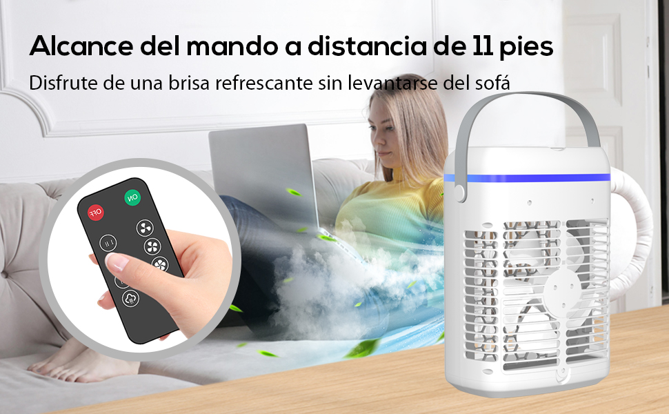 ventilador con agua ventilador frio aire acondicionado pequeño aire portatil