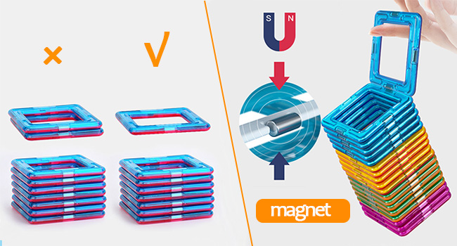Construcciones Magneticas Niños