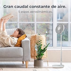 ventilador telescopico; ventilador extensible; ventilador eléctrico; ventilador; EnergySilence
