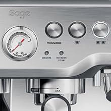 the Barista Express Espresso Machine by Sage, SES875BSS2EEU1A