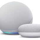 Control de voz con Alexa y Google Assistant.