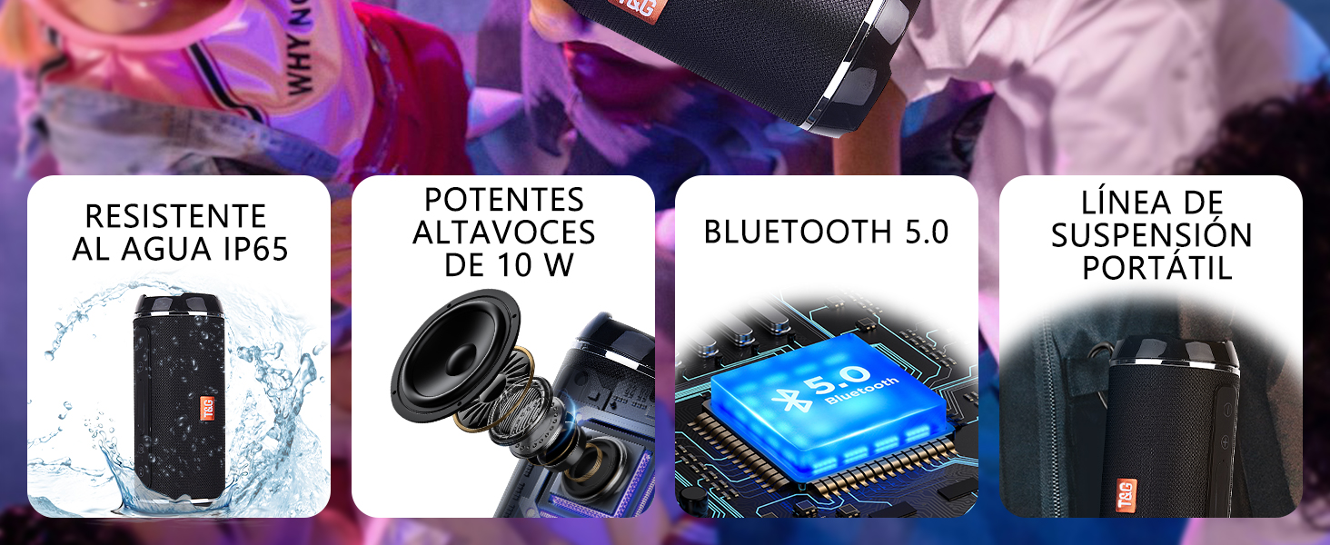 Altavoz Bluetooth Potente