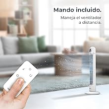 Ventilador de torre EnergySilence 1090 Skyline Retro Smart White