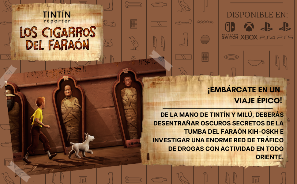 Tintín, Los cigarros del faraón, Limited Edition, Aventuras, Oriente, Tumba faraón, Viaje épico