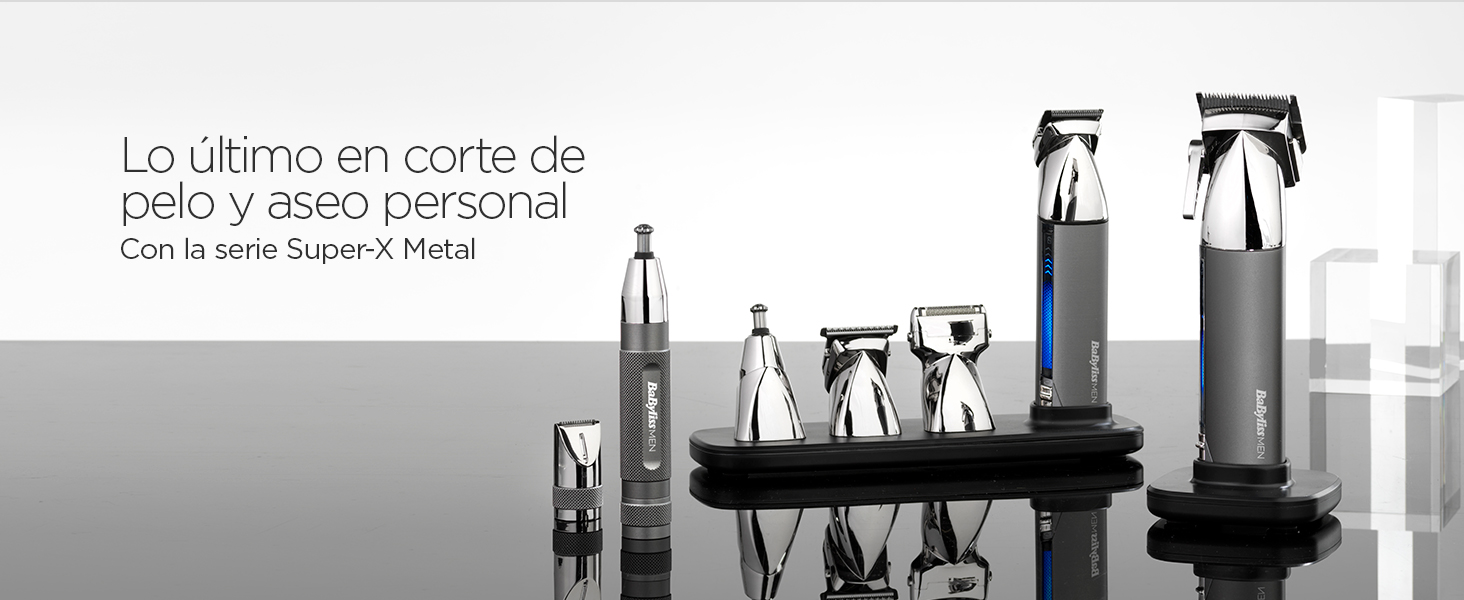 CORTE DE PELO, ASEO PERSONAL, SUPER X METAL, CORTAPELOS, E996E, BABYLISS, CUIDADO PERSONAL