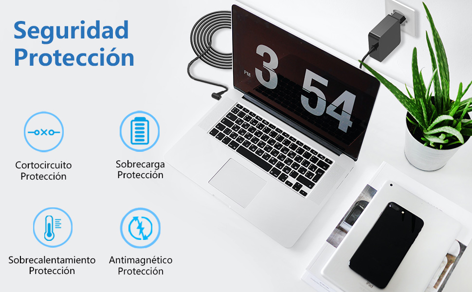 Cargador portátil 65W para Lenovo IdeaPad 3 5 100S 110 120 120S 310 320