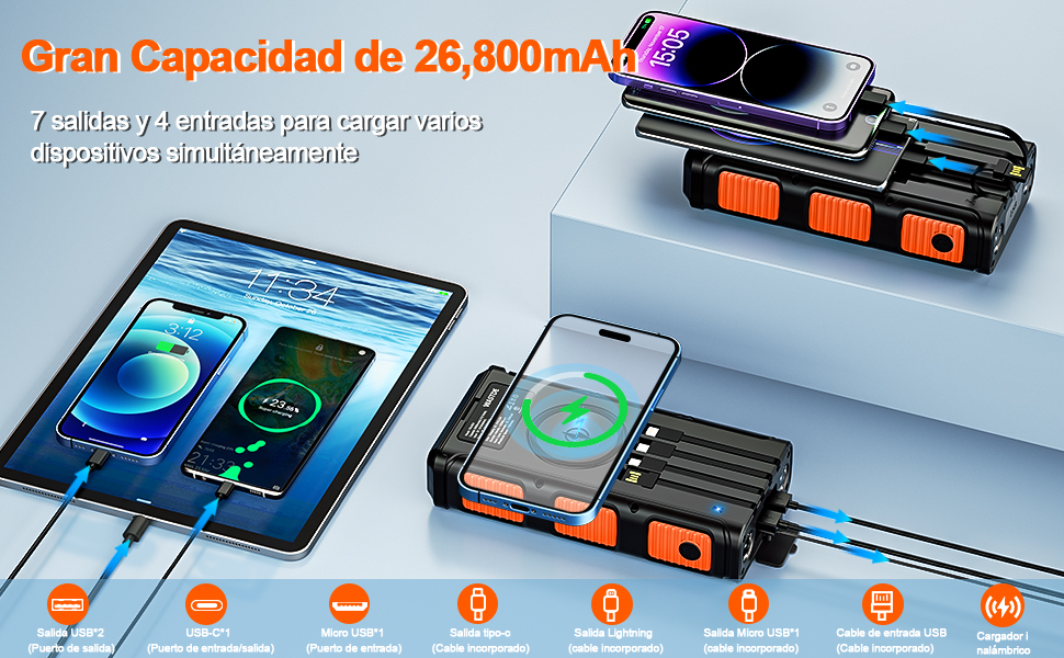 W31 Solar Powerbank