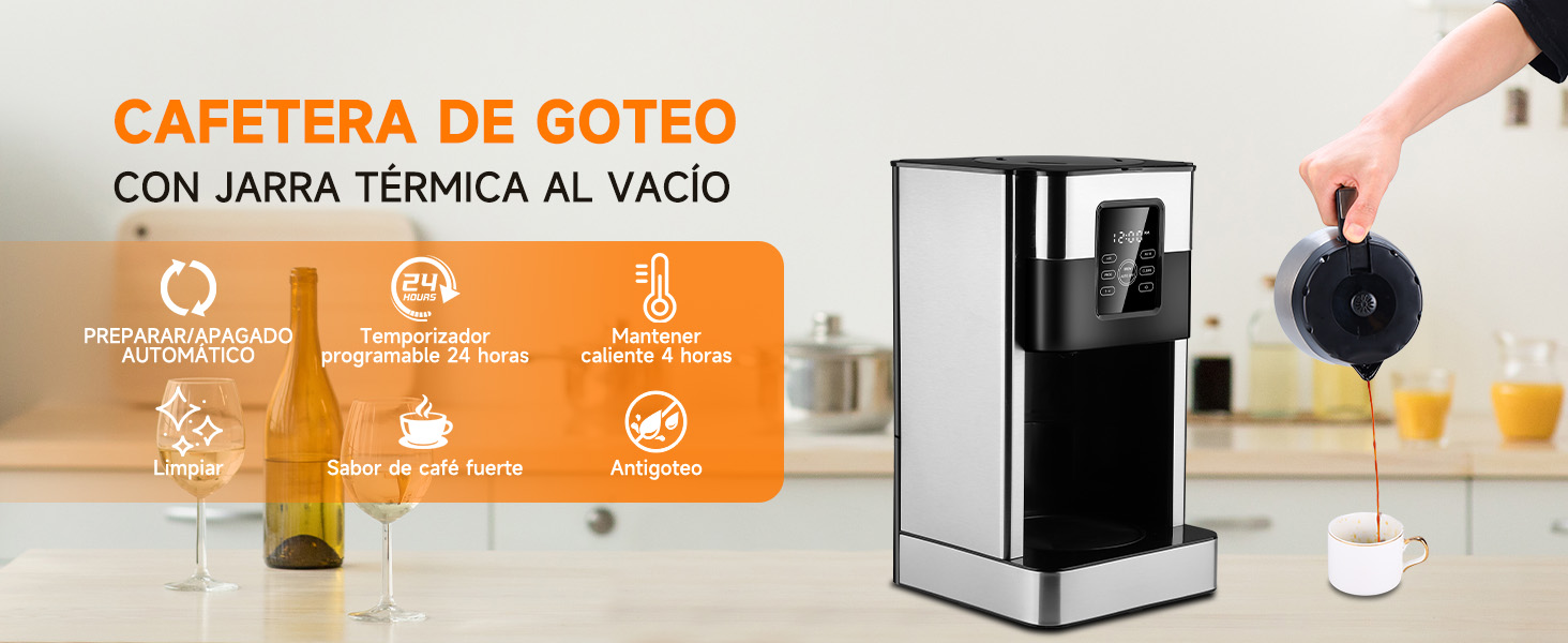 Cafetera con Jarra Térmica