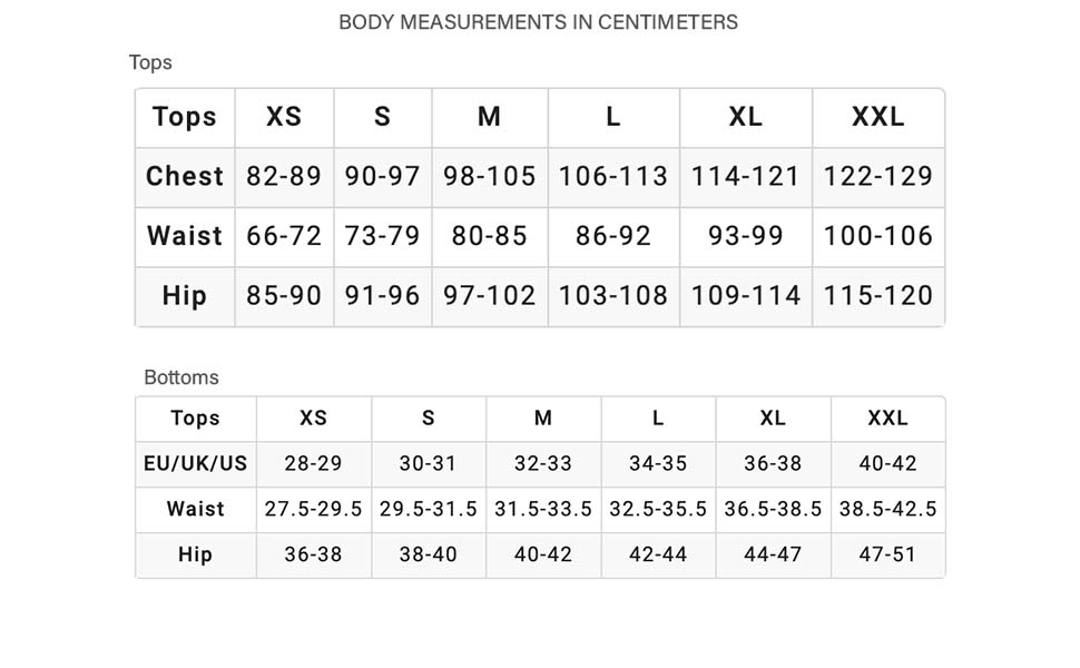 SIZE GUIDE