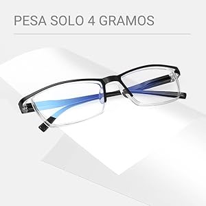 gafas plegables de lectura Gafas de Lectura Plegables Hombre Filtro de luz azul Anteojos