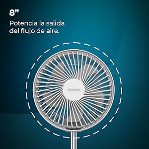 ventilador telescopico; ventilador extensible; ventilador eléctrico; ventilador; EnergySilence