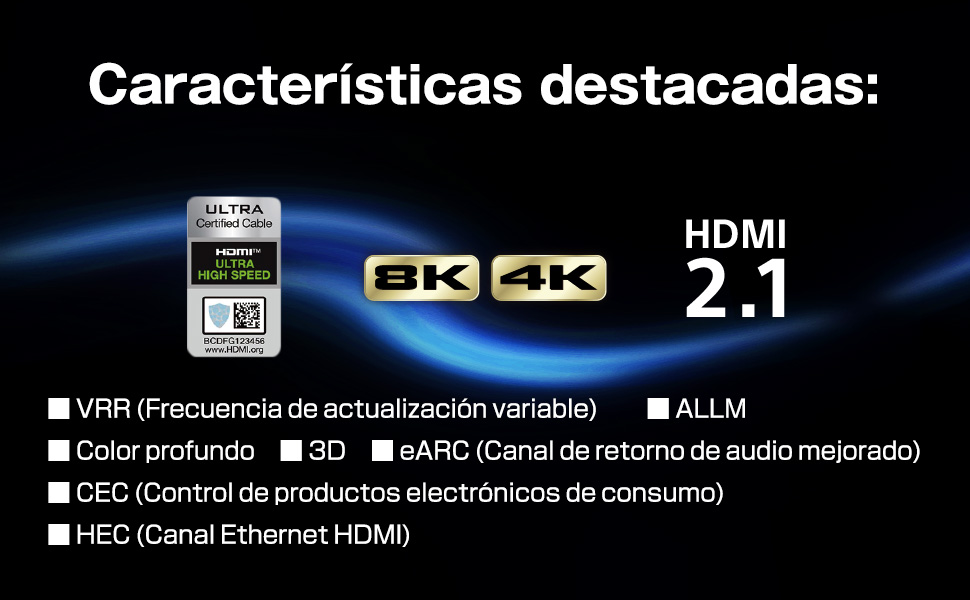 Cable HDMI para PS5