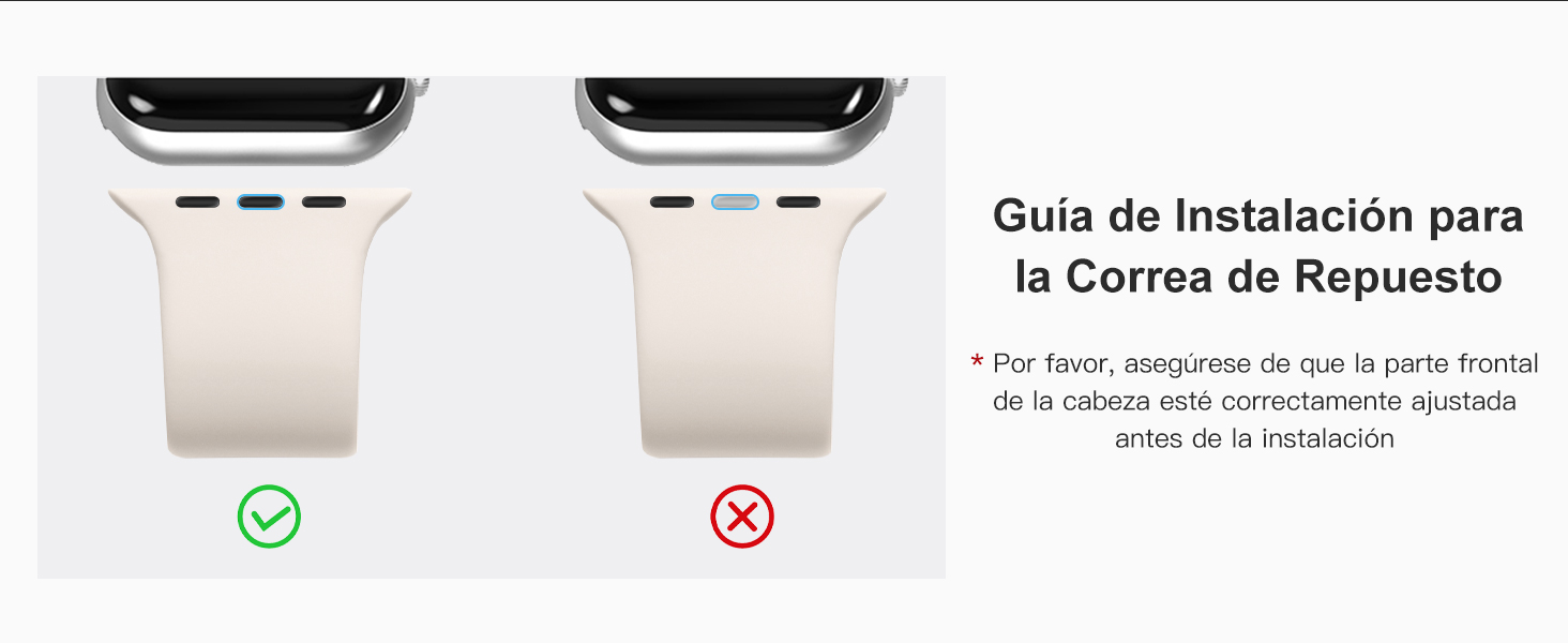 Silicona Apple Watch Correa