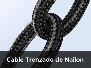 cable trenzado de nailon